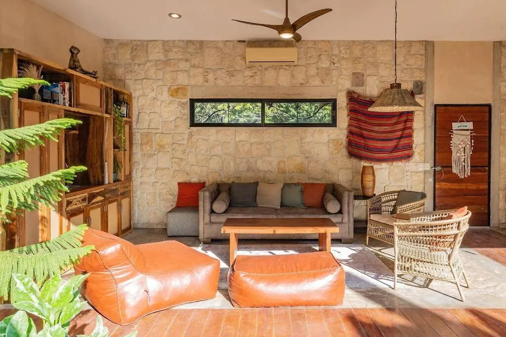 וילה הוילה Casa Piedra טולום